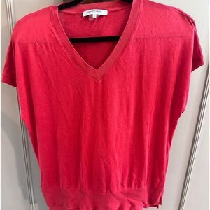 GERARD DAREL Short Sleeve Red Shirt Women’s M (=FR T02)